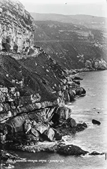 Llandudno Prints: Scenic View of Marine Drive, Llandudno