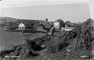 Steeple Prints: Scenic View of Mortehoe