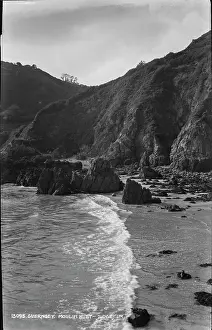 Moulin Prints: Scenic View of Moulin Huet Bay