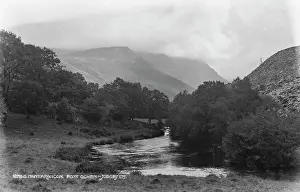 Pont Prints: Scenic View of Nantfrancon Valley