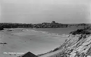 Scenic View of Newquay Beach