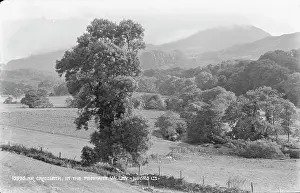 Criccieth Prints: Scenic View of Pennant Valley