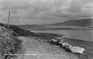 Terrain Prints: Scenic View on the Road to Keem Bay