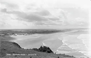 Dunes Prints: Scenic View of Saunton Sands