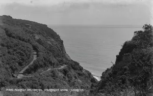 Chine Prints: Scenic View of Sherbrook Chine