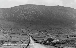 Keel Prints: Scenic View of Slievemore Mountain