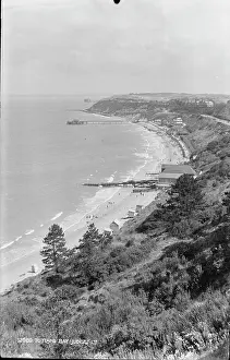 Totland Prints: Scenic View of Totland Bay