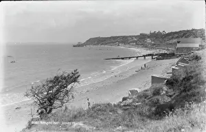 Totland Prints: Scenic View of Totland Bay