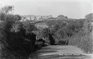 Newquay Prints: Scenic View of Tremance, Newquay