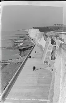 Walkway Prints: Scenic View of Undercliff Walk
