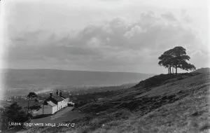 Ilkley Prints: Scenic View of White Wells, Ilkley