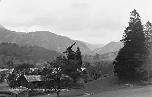 Cloudy Prints: Scenic View of Yewdale Valley