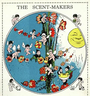 Cherub Prints: The Scent Maker Fairies
