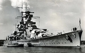Images Dated 4th August 2015: Scharnhorst, German battleship