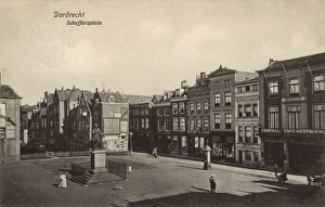Images Dated 19th May 2017: Scheffersplein, Dordrecht, South Holland, Netherlands
