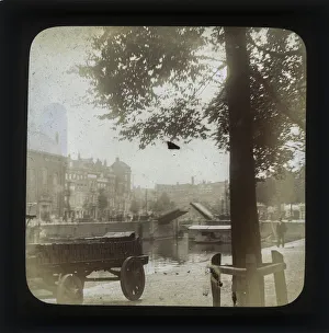 Images Dated 20th May 2019: Scheidam Singel, Canal, Rotterdam, Holland