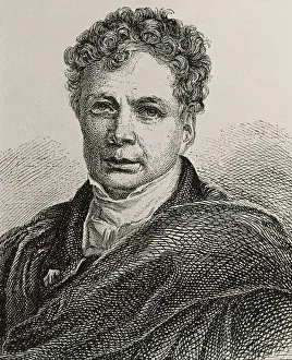 Friedrich Wilhelm Joseph von Schelling Etching Print. Art Prints