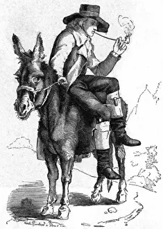 Carlsbad Prints: Schiller on a Donkey