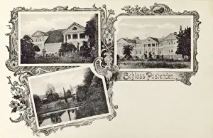 Latvia Prints: Schloss Postenden, Latvia