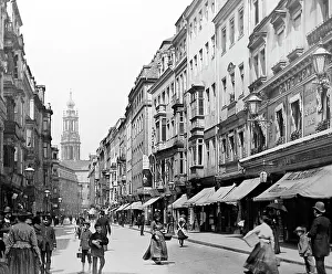 Dresden Prints: Schlosse Strasse, Dresden, Germany, Victorian period