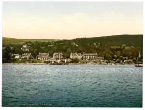 Schluchsee, general view of village, Black Forest, Baden, Ge