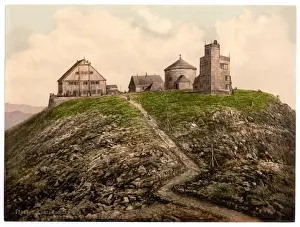 The Schneekoppe and Observatory, Riesengebirge, Germany