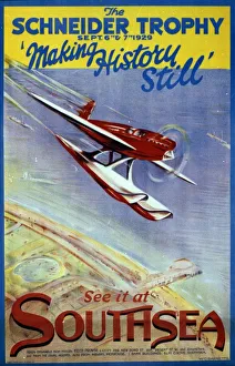 Schneider Trophy Poster - Southsea