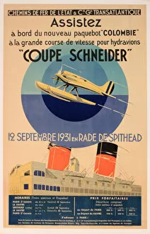 Images Dated 15th June 2017: Schneider Trophy, SS Colombie, Spithead, 1931