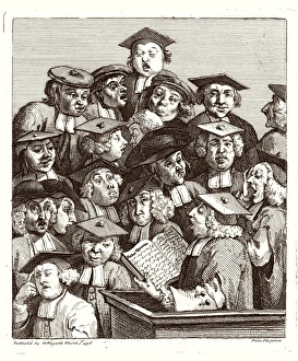 Academia Gallery: Scholars at a Lecture