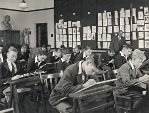Pinned Prints: School Art Class