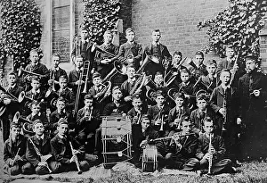 Warehousemen Prints: School band, Warehousemen and Clerks Schools