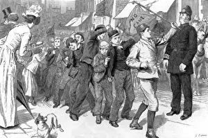 Dockers Prints: The School Childrens Strike, 1889