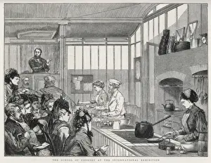 Assistants Prints: School of Cookery / 1873