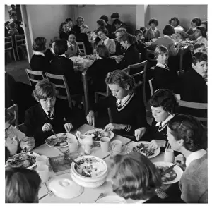 Meal Prints: School Dinners 1956
