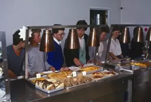 Bland Gallery: School Dinners 1988