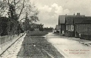 Petworth Prints: School & Petworth Union Workhouse, Wisborough Green, Sussex