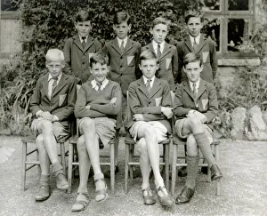 School photograph, boys class, Newton Abbot, Devon School photograph, boys class School photograph, boys class, Newton Abbot, Devon School photograph, boys class