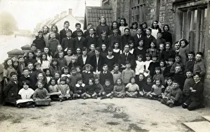 Upton Prints: School Photograph, Hawkesbury Upton, Bristol County