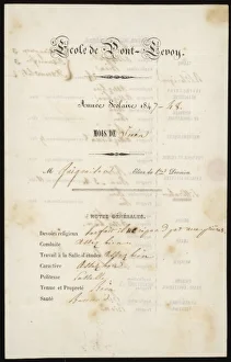 Achievements Gallery: School Report / Front