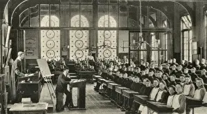 School Room at the Metropolitan and City Police Orphanage, T