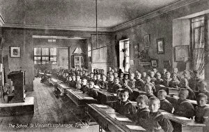Carehome Gallery: School room at St Vincents Orphanage, Torquay
