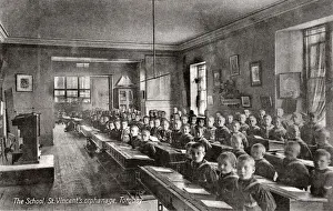 School room at St Vincents Orphanage, Torquay