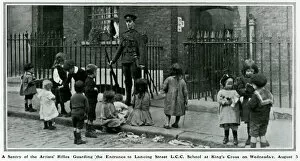 Duty Gallery: School Sentry 1914