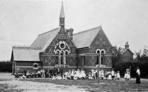 Schoolchildren Prints: School at Shiplake, Oxfordshire