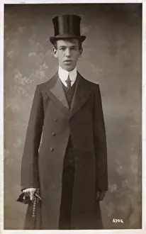 Starched Prints: Schoolboy in his Sunday dress