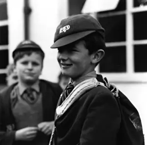 Crooked Prints: Schoolboy in Uniform