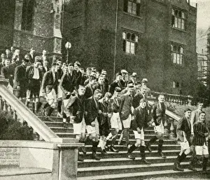 Privileged Prints: Schoolboys on Founders Day, Harrow School, Middlesex