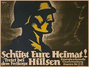 Freikorps Prints: Schutz eure Heimat! Tretet bei dem Freikorps Hulsen