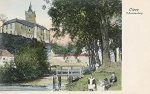 Cleves Prints: Schwanenburg, Cleve (Cleves, Kleve), Germany