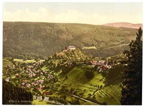 Thuringia Gallery: Schwarzburg, from Trippstein, Thuringia, Germany